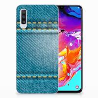 Samsung Galaxy A70 | Sillicone Back Cover | Jeans - thumbnail