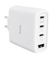 Trust MAXO 65W 4P GAN CHARGER Oplader Wit - thumbnail