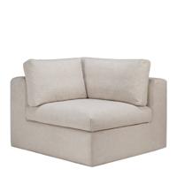 Ethnicraft Modulaire Bank 'Mellow' Hoek, kleur Ivory - thumbnail