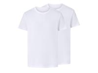 esmara Men Set van 2 heren T-shirts (Wit, S (44-46)) - thumbnail