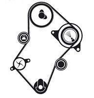 Waterpomp + distributieriemset VKMC03244 - thumbnail