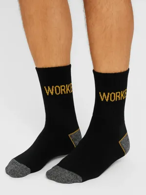 Gianvaglia 10-pak werksokken heren 101/103 - Stevige warme sokken - Elastische boord