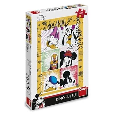 DinoToys Dino puzzel - disney de bende van mickey mouse - 500 stukjes DinoToys Dino puzzel - disney de bende van mickey mouse - 500 stukjes