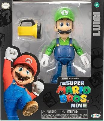 Nintendo Super Mario Movie figuur Luigi - 13 cm