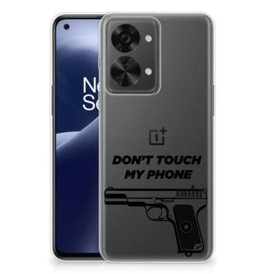 OnePlus Nord 2T Silicone-hoesje Pistol DTMP OnePlus Nord 2T Silicone-hoesje Pistol DTMP