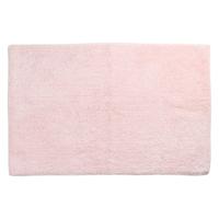 Differnz Initio badmat geschikt voor vloerverwarming 100% katoen 50 x 80 cm roze - thumbnail