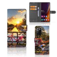 Samsung Galaxy Note20 Ultra | Flip Cover | Amsterdamse Grachten - thumbnail