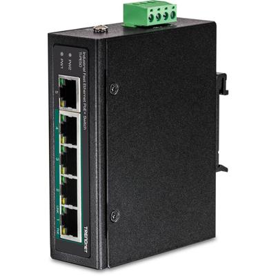 TrendNet TI-PE50 Industrial Ethernet Switch 10 / 100 MBit/s