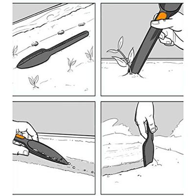 Fiskars Solid zaadplantschepje - 4-in-1 gereedschap - thumbnail