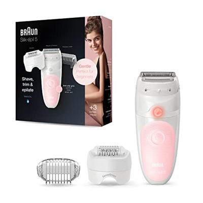 Braun Silk-épil 5 Silk-epil 5-620 Wet & Dry Roze, Wit 28 pincetten