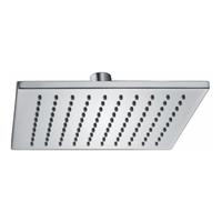 Wiesbaden luxe mess.hoofddouche vierkant 300 mmx8 mm chroom - thumbnail