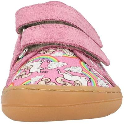 Sneakers voor jongens BAREFOOT CANVAS FRODDO rozen