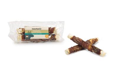 Beeztees Kauwstick Eend hondensnack 2 stuks 15 cm