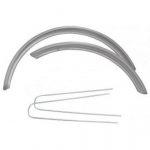 Stel spatborden 24" alu cpl. ATB zilver - thumbnail