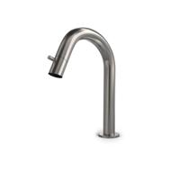 Hotbath Buddy Fonteinkraan - U uitloop 11.8cm - opbouw - geborsteld nikkel U001GN - thumbnail