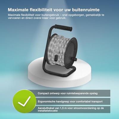 OSRAM 4099854449215 LED-strip complete set Met connector (male) 230 V 15 m 1 stuk(s)