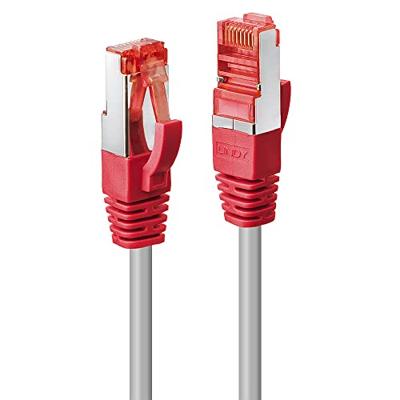 LINDY 47838 RJ45 Netwerkkabel, patchkabel CAT 6 S/FTP 2.00 m Grijs Snagless 1 stuk(s)