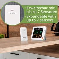 BRESSER Tuya Smart Home 7 kanaals slimme thermo-/hygrometer - thumbnail