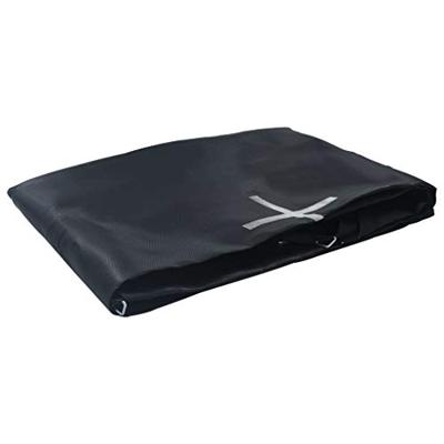 VidaXL Springmat voor 12 feet/3,66 m ronde trampoline stof zwart