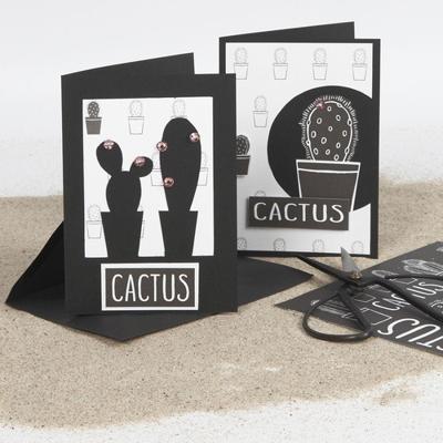 Creativ Company Kaarten en enveloppen, afmeting kaart 10,5x15 cm, afmeting envelop 11,5x16,5 cm, 120+240 gr, naturel, 50 set/ 1 doos