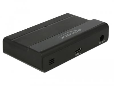 DeLOCK externe usb 3.2 gen 2 4 port hub 10gbps usb-hub (zwart)