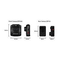 Transcend DrivePro 620 Dashcam Kijkhoek horizontaal (max.): 140 ° Accu, Display, Dualcamera, Achteruitrijcamera - thumbnail