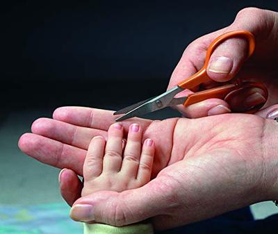 Fiskars 1003028 Nagelschaartje Linkshandig, Rechtshandig 100 mm Oranje