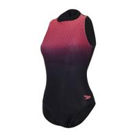 Speedo endurance+ sportbadpak Hydrasuit zwart/rood - thumbnail