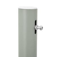 Tuinscherm uittrekbaar 140x500 cm blauw - thumbnail