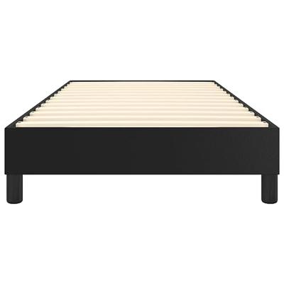 Boxspringframe kunstleer zwart 90x190 cm Boxspringframe kunstleer zwart 90x190 cm