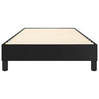Boxspringframe kunstleer zwart 90x190 cm - thumbnail