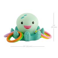 Verlichte octopus voor in bad met ring - INFANTINO meerkleurig - thumbnail