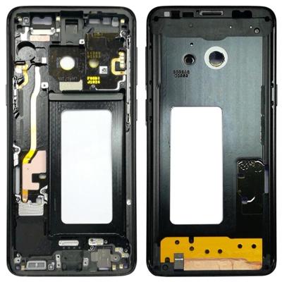 Midden Frame Bezel voor Galaxy S9 G960F G960F/DS G960U G960W G9600 (zwart)