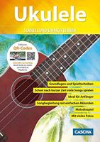 Cascha HH 3975 sopraan ukelele set linden wit (4-talig) - thumbnail