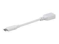 Monoprice USB & Lightning-kabel - 0,15 Meter - Wit | 3,1 USB-C naar USB-A Female Gen 1, 3A, 5 Gbps, te gebruiken met Samsung Galaxy S9 S8 Note 8, Pixel, LG V30 G6 G5 - Selecteer serie - thumbnail