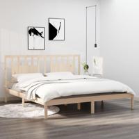 Bedframe massief grenenhout 200x200 cm - thumbnail