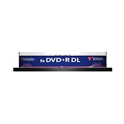 Verbatim 43666 DVD+R DL disc 8.5 GB 10 stuk(s) Spindel Verbatim 43666 DVD+R DL disc 8.5 GB 10 stuk(s) Spindel