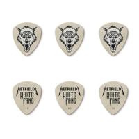 Dunlop PH122T100 Hetfield&apos;s White Fang 1.00 mm plectrumdoosje met zes plectra - thumbnail