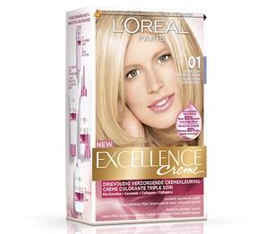 L'Oréal Paris Excellence Pure Blonde 01 Ultra Lichtblond L'Oréal Paris Excellence Pure Blonde 01 Ultra Lichtblond
