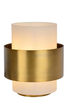 Lucide FIRMIN - Tafellamp - Ø 20 cm - 1xE27 - Mat Goud / Messing Lucide FIRMIN - Tafellamp - Ø 20 cm - 1xE27 - Mat Goud / Messing