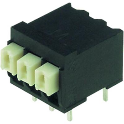 Weidmüller 1874810000 Veerkrachtklemblok 1.5 mm² Aantal polen 6 Zwart 265 stuk(s)