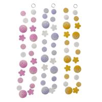 Boltze Home Capiz guirlande bloem l180cm - thumbnail