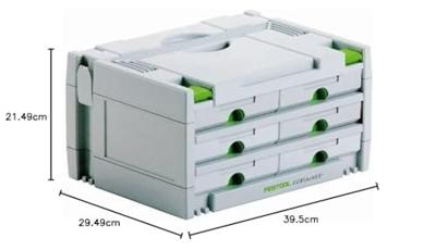 Festool Accessoires SORTAINER SYS 3-SORT/6 | 491984
