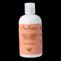 Shea Moisture Curl & shine style milk coconut & hibiscus 254 Milliliter - thumbnail