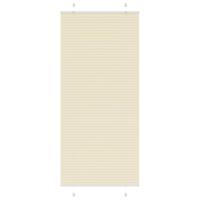 Pliss rolgordijn 85x200 cm stofbreedte 84,4 cm polyester crme - thumbnail