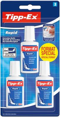 Correctievloeistof tipp-ex rapid 20ml Correctievloeistof tipp-ex rapid 20ml