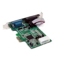 .com 2-poort Native PCI Express RS232 Seriële Kaart met 16550 UART - Seriële adapter - PCIe low profile - RS-232 x 2 - thumbnail