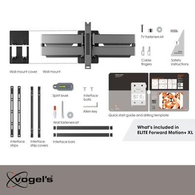 Vogels TVM 5855 TV beugel Zwart - thumbnail
