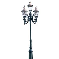 KS Verlichting BuitenlantaarnToronto 5-lichts - zwart - 405 - thumbnail