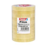 Plakband tesafilm® standaard 66mx15mm transparant 10 rollen | 10 stuks - thumbnail